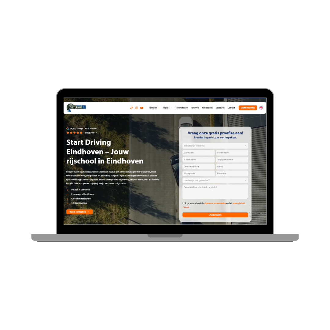 rijschool start driving
