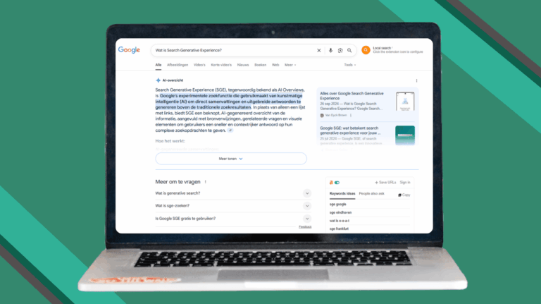 Wat is Google Search Generative Experience (SGE)
